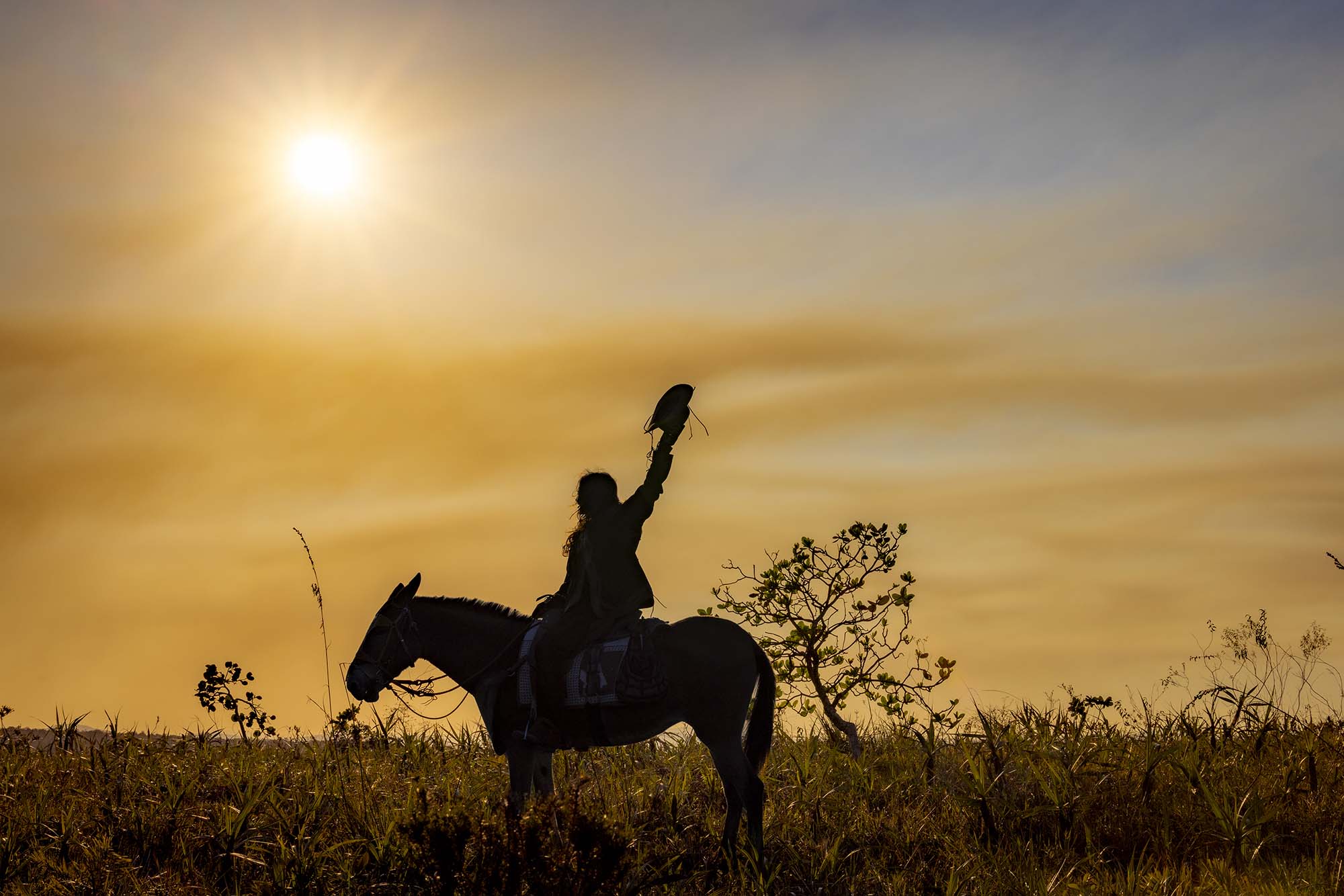 Gravação da novela 'Lá Minha Terra' na Chapada Diamantina - Foto: Globo/Beatriz Damy