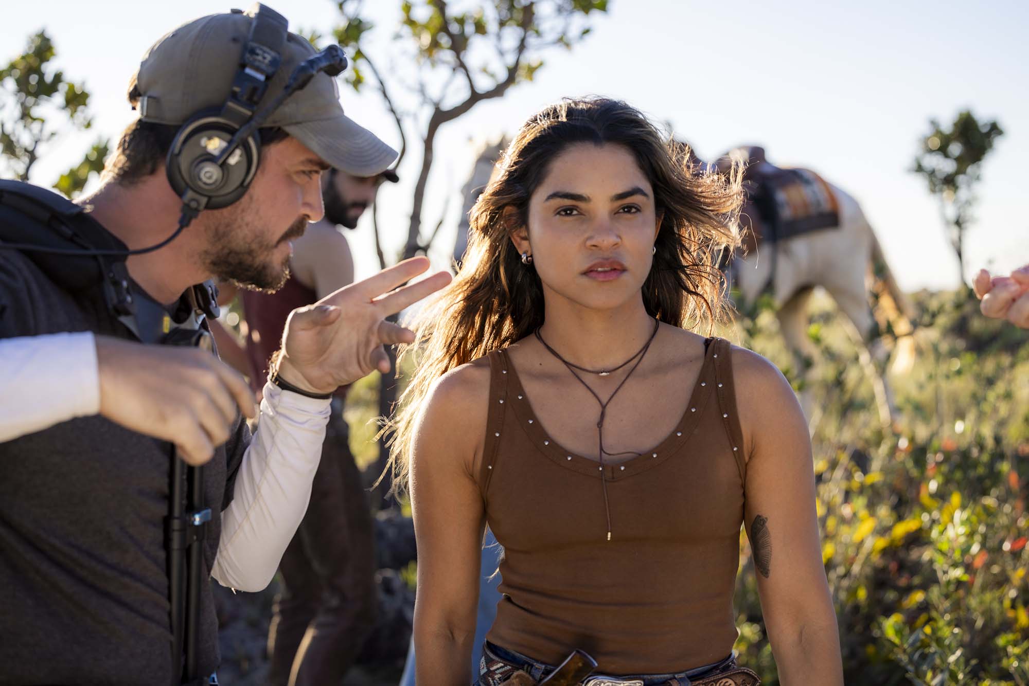 Gravação da novela 'Lá Minha Terra' na Chapada Diamantina - Foto: Globo/Beatriz Damy
