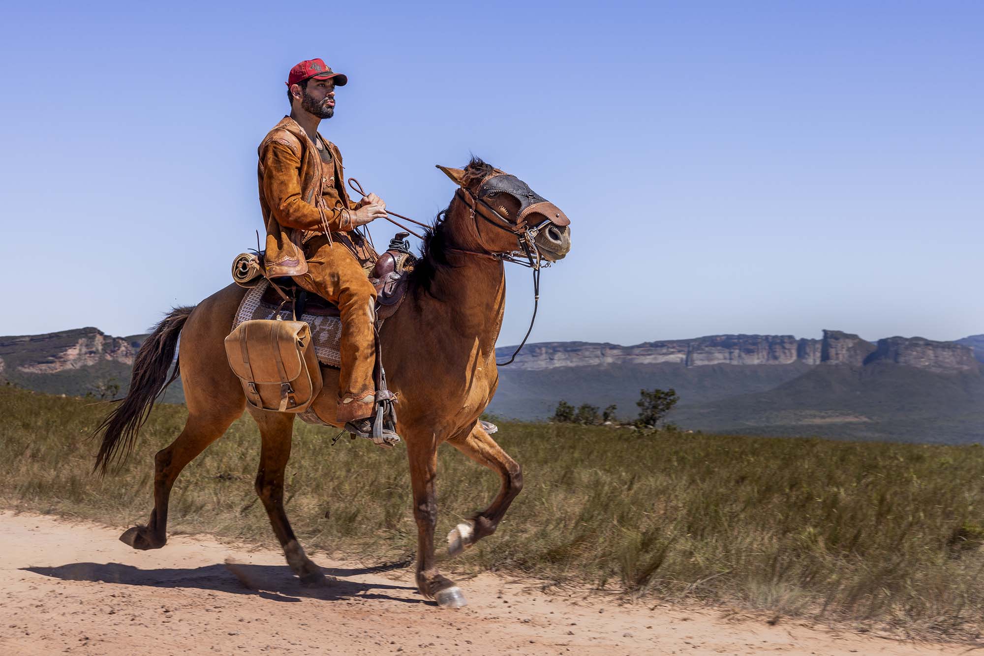 Gravação da novela 'Lá Minha Terra' na Chapada Diamantina - Foto: Globo/Beatriz Damy