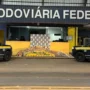 PRF apreende mais de 600 kg de drogas escondidos em caminhão na BR-364