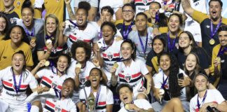 São Paulo segura Corinthians e é campeão brasileiro pela 1ª vez São Paulo (SP), 03/10/2026 - Estádio do Morumbis, jogo final do Campeonato Brasileiro de Futebol Feminino entre São Paulo FC e Corinthians. Foto - Paulo Pinto/Agência Brasil