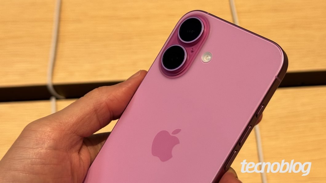 IPhone 16 numa loja da Apple nos Estados Unidos