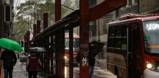 Tempo fica chuvoso em grande parte do país nesta segunda-feira Tempo fica chuvoso em grande parte do país nesta segunda-feira