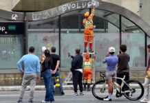 Polícia registra depredação, tumulto e pichações após ato pró-Lula na Avenida Paulista