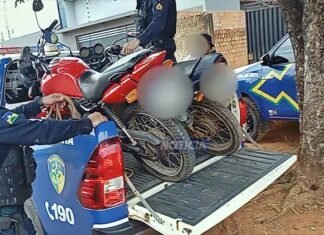 Polícia prende quatro homens por furto de fiação e ferramentas em Ariquemes