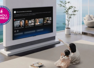 TV TCL C7L 65” registra o menor preço desde lançamento em oferta no Magalu