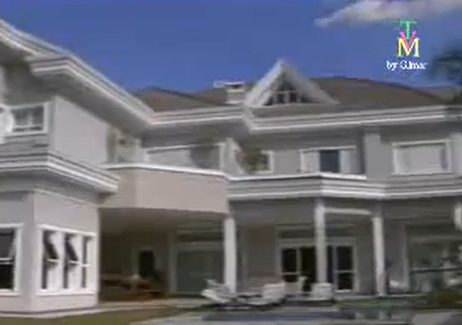 Parte de trás da casa - Foto: Reprodução/YouTube/TV Globo